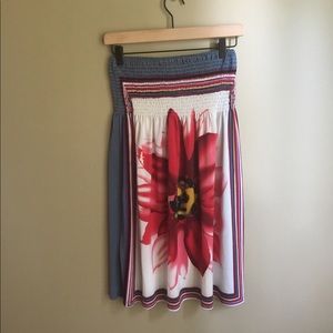 Cristina Love Strapless Dress Size Medium